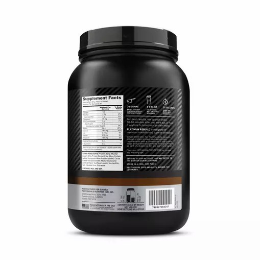 Optimum Nutrition Platinum Rebuild Dark Chocolate 1.67 lb (20 Servings) Malaysia | 047AXTCIW