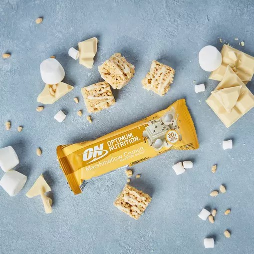 Optimum Nutrition Protein Bar Marshmallow Crunch 65 grams (1 bars) Malaysia | 849WBANJD