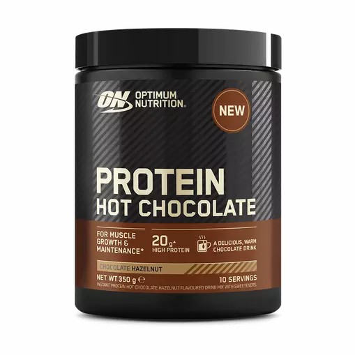 Optimum Nutrition Protein Hot Chocolate Chocolate Hazelnut 350 grams (10 Servings) Malaysia | 239EIRQNA